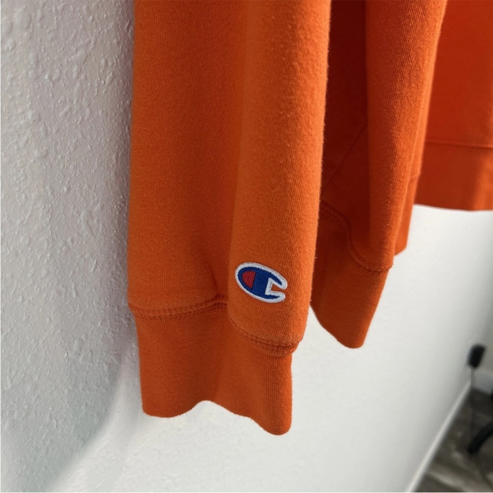 Champion Clemson Tigers Embroidered Hoodie Sweatshirt Fleece Men’s Size 2XL - Picture 13 of 13